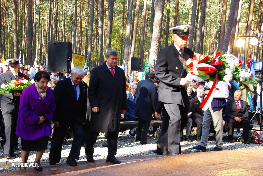 Uroczystość patriotyczna w Piaśnicy - 05.10.2014