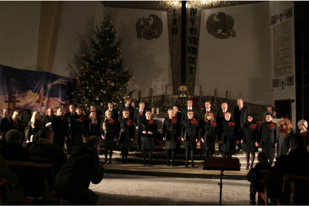 Chóralne śpiewanie kolęd w Wejherowie - 19.01.2014