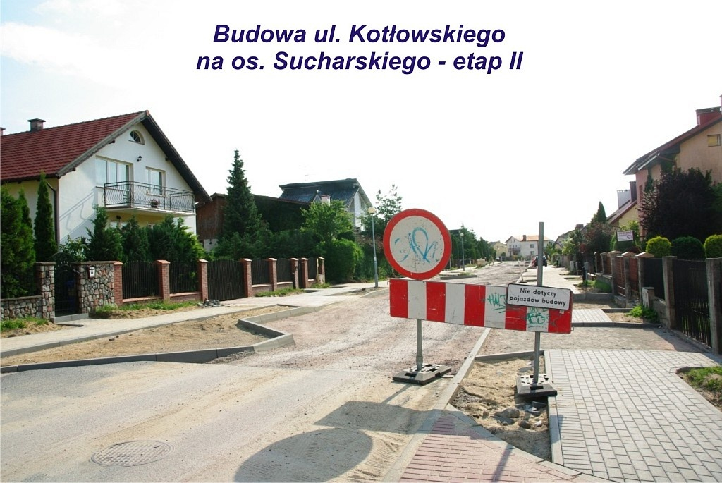 Trwa budowa wielu ulic w Wejherowie - 07.08.2013