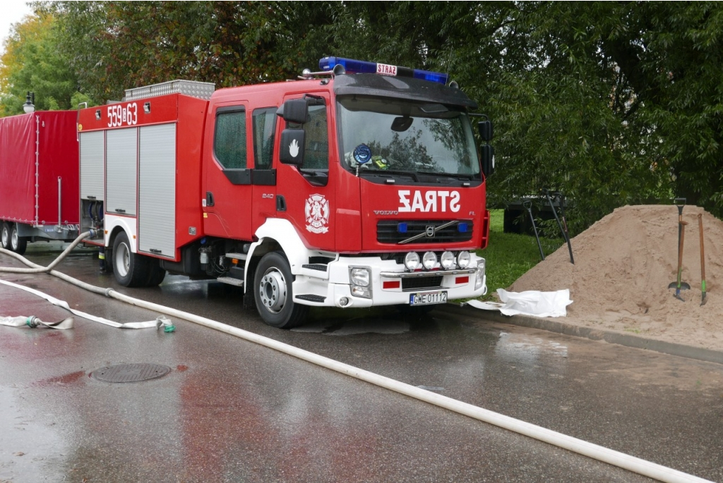 Ćwiczenie Powódź Wejherowo 2019