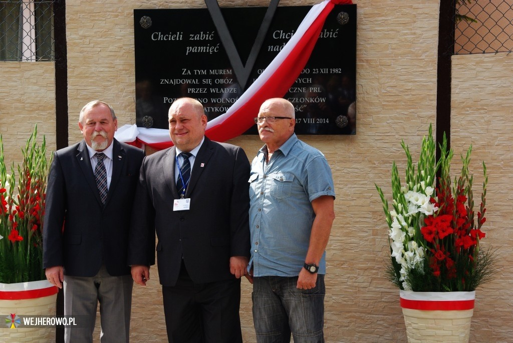 Zjazd Strzebielinkowców - odsłonięcie tablicy pamiątkowej - 17.08.2014