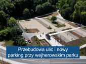 Przebudowa ulic i nowy parking przy wejherowskim parku