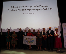 Jubileusz 20-lecia Stowarzyszenia Pomocy Osobom Niepełnosprawnym “BARKA”