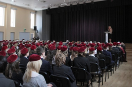 Nowa aula ze sceną w Zespół Szkół Ponadgimnazjalnych nr 1 w Wejherowie