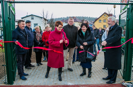 Boisko na osiedlu Sucharskiego gotowe