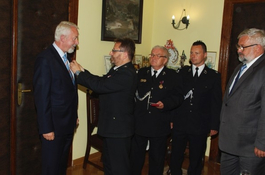 Strażacy OSP podziękowali prezydentowi za współpracę