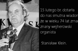 Odszedł znany wejherowianin Stanisław Klein 