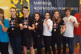 Znakomity występ kickboxerów w mistrzostwach województwa