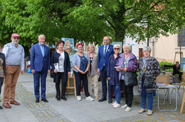 Wejherowscy artyści zainaugurowali warsztaty malarskie 