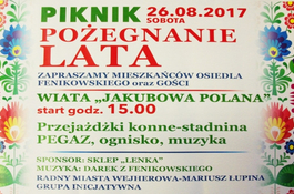 Piknik „Pożegnanie Lata” na os. Fenikowskiego