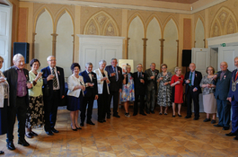 Medale Róży dla szczęśliwych Jubilatów 