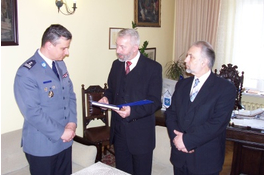 Pożegnanie komendanta Policji