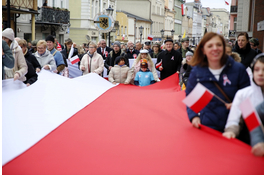 Wejherowianie tłumnie świętowali 11 listopada 