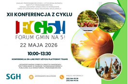 XII Konferencja z cyklu Forum Gmin na 5!