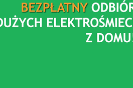 Bezpłatny odbiór dużych elektrośmieci z domu