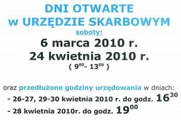 
Dni Otwarte w Urzędzie Skarbowym
