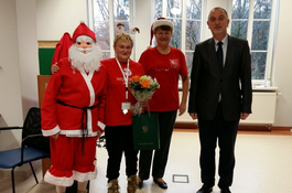 Turystyczne Mikołajki i Dzień Wolontariusza 2017 w Wejherowskim Uniwersytecie Trzeciego Wieku YMCA