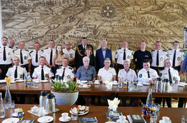 Gratulacje dla strażników miejskich