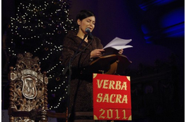 
Verba Sacra 2011: Danuta Stenka czytała księgę Psalmów
