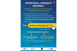 Właścicielu i Zarządco Nieruchomości – złóż deklarację do CEEB!