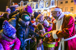 Mikołajki na placu Jakuba Wejhera