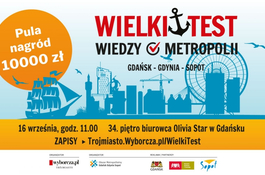 Wielki Test Wiedzy o Metropolii Gdańsk-Gdynia-Sopot!