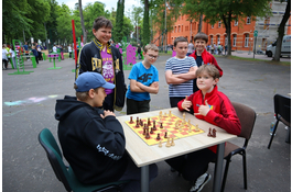 Piknik edukacyjno-sportowy w wejherowskim ośrodku dla niesłyszących 