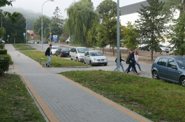 Nowy chodnik przy ul. Inwalidów Wojennych 