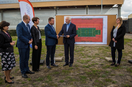 Wejherowski Budżet Obywatelski. Rozpoczęcie budowy boiska przy SP nr 8