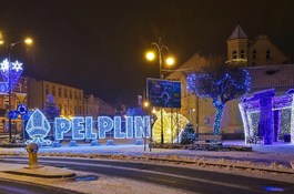 Pelplin z najładniejszymi dekoracjami świetlnymi w województwie