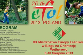 XX Mistrzostwa Europy Leśników w Biegach Na Orientację EFOL 2013