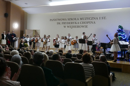 Koncert uczniów społecznej w Szkole Muzycznej w Wejherowie