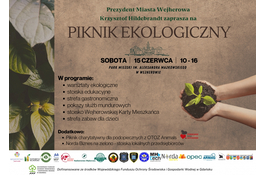 Zapraszamy na Piknik Ekologiczny w Parku Miejskim