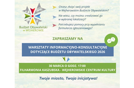 Warsztaty konsultacyjne dot. Budżetu Obywatelskiego w WCK