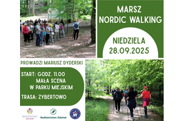Jesienny marsz nordic walking