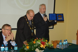 Brunon Gajewski wyróżniony Medalem Miasta Wejherowa 