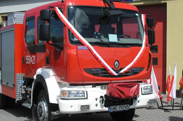 Prezydent Wejherowa dofinansował zakup wozu bojowego dla strażaków