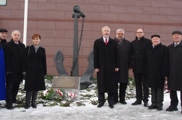 Upamiętnienie związków Wejherowa z morzem