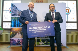 Wejherowo otrzymało 18 mln zł wsparcia na inwestycje drogowe 
