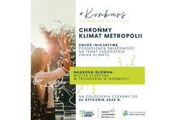 Konkurs “Chrońmy klimat metropolii