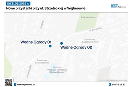 Nowe przystanki w Wejherowie. Korekta rozkładu jazdy