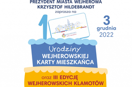 Świętuj z nami pierwsze urodziny Wejherowskiej Karty Mieszkańca! 