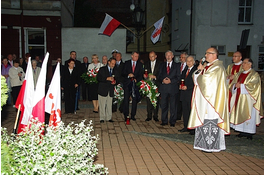 
Uczcili podpisanie Porozumień Sierpniowych
