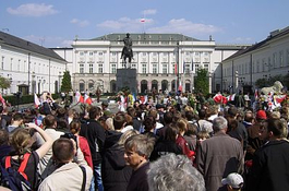 
Wejherowscy samorządowcy złożyli hołd Parze Prezydenckiej
