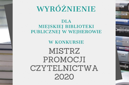 Wyróżnienie dla Miejskiej Biblioteki Publicznej w Wejherowie