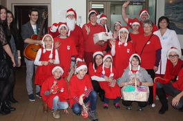 Mikołaj odwiedził wejherowski szpital i puckie hospicjum