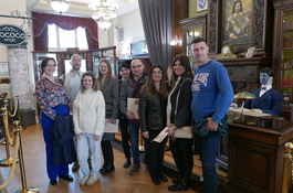 Serbscy i hiszpańscy nauczyciele zwiedzają Wejherowo 