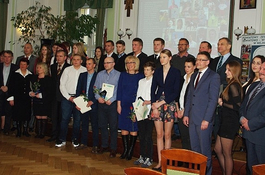 Nagrody dla trenerów i sportowców powiatu za 2014 rok