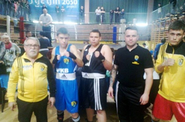 Zawodnicy WKB Gryf boksowali w Szczecinie