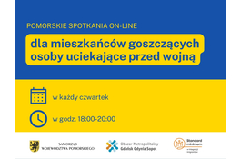 Spotkania online dla mieszkańców goszczących osoby uciekające przed wojną